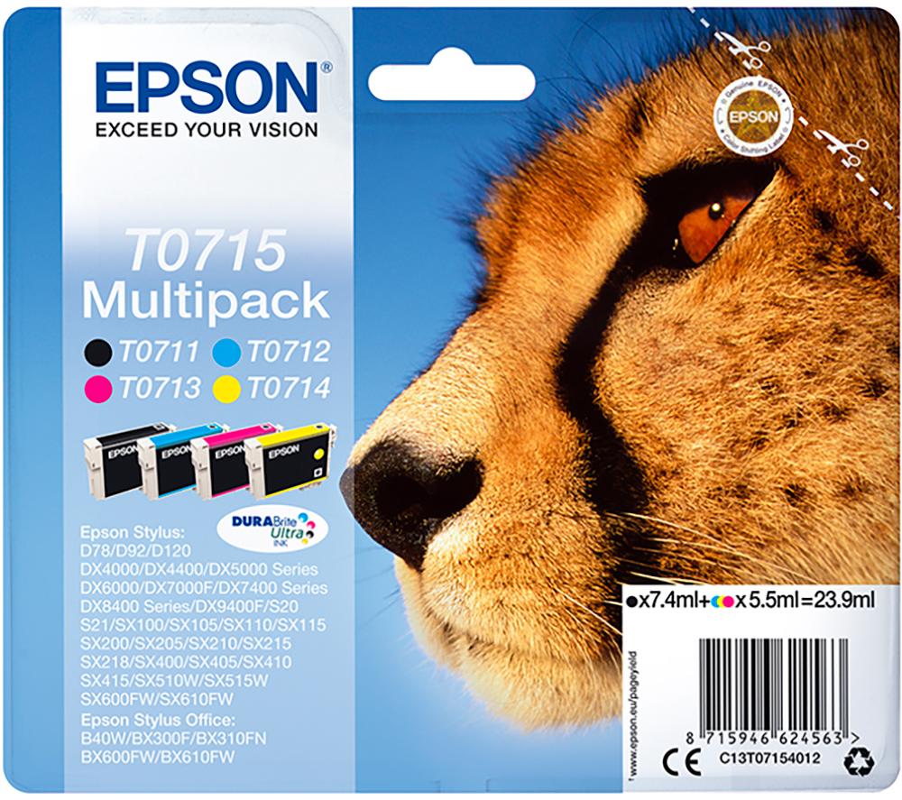 EPSON Cheetah T0711 Black Ink Cartridge image number 2 of 8