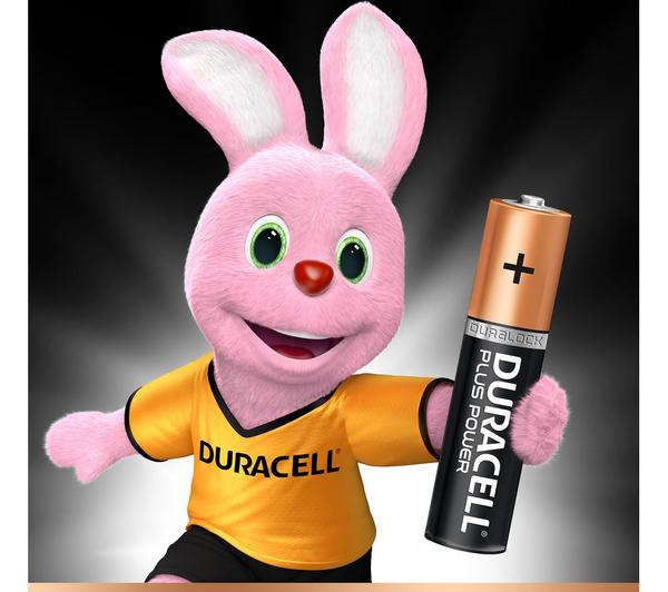 DURACELL AAA Plus Alkaline Batteries - Pack of 4 image number 1