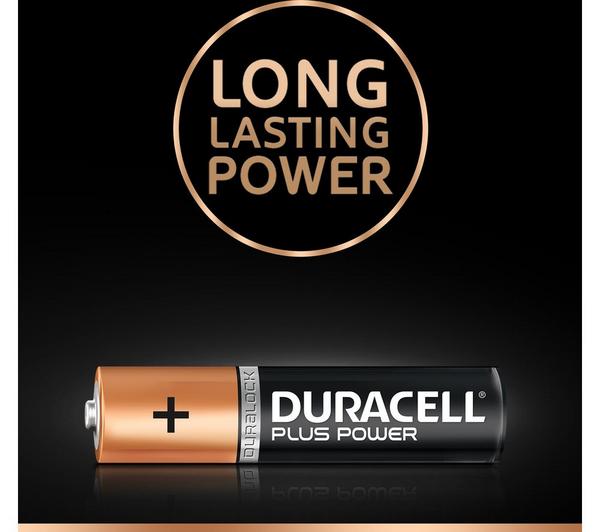 DURACELL AAA Plus Alkaline Batteries - Pack of 4 image number 2