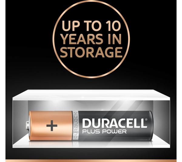 DURACELL AAA Plus Alkaline Batteries - Pack of 4 image number 5