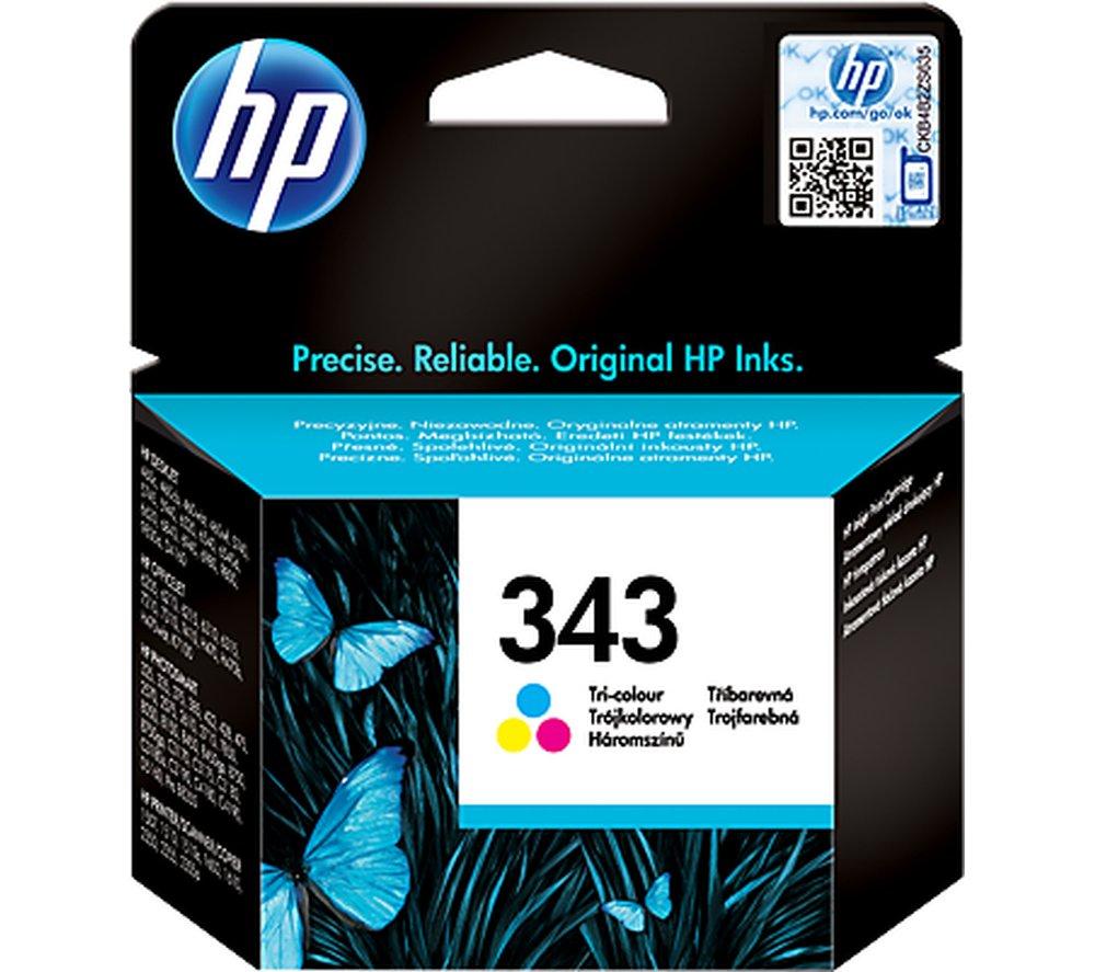 HP 343 Tri-colour Ink Cartridge, Tri-colour
