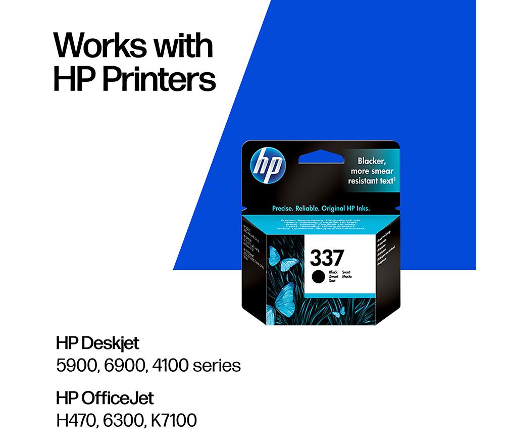 HP 337 Original Black Ink Cartridge image number 2 of 11