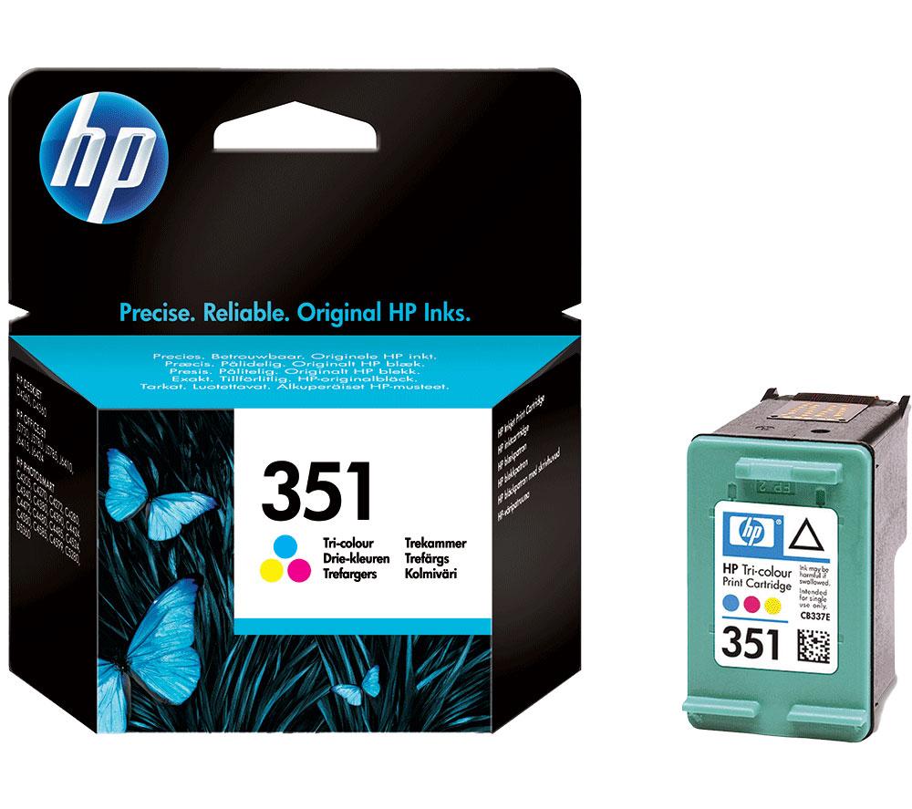 HP 351 Tri-colour Ink Cartridge, Tri-colour