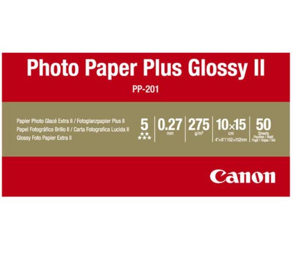 CANON 100 x 150 mm PP-201 Glossy Photo Paper - 50 Sheets image number 2