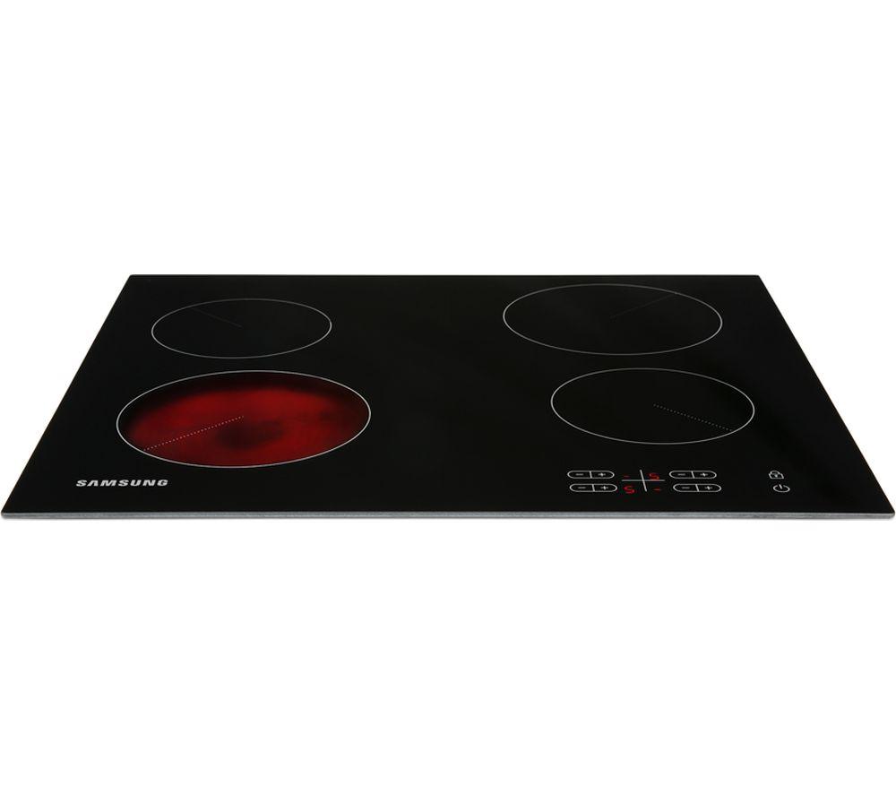 SAMSUNG C61R2AEE 57 cm Electric Ceramic Hob - Black image number 3 of 7