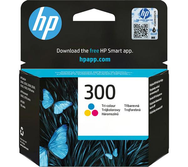 HP 300 Original Tri-colour Ink Cartridge image number 0