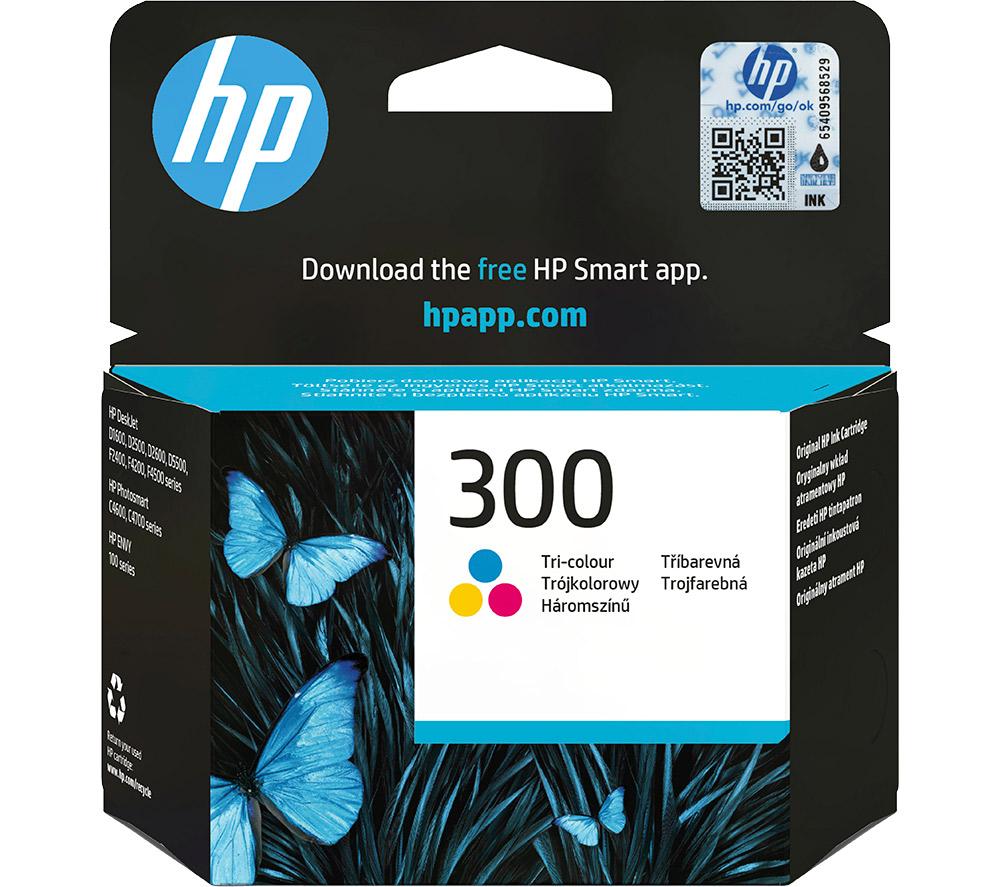 Image of HP 300 Original Tri-colour Ink Cartridge