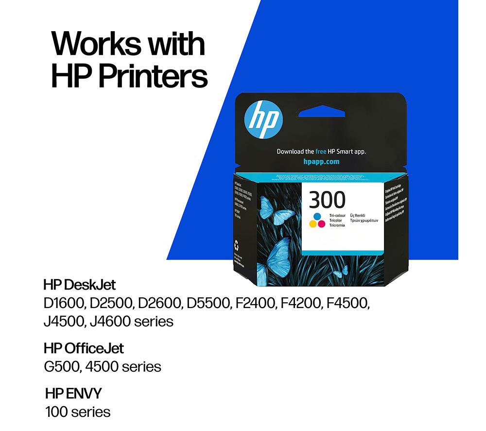 HP 300 Original Tri-colour Ink Cartridge image number 2 of 11