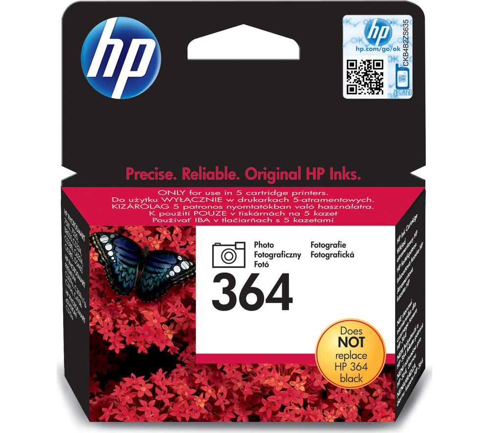 HP 364 Original Black Photo Ink Cartridge, Black