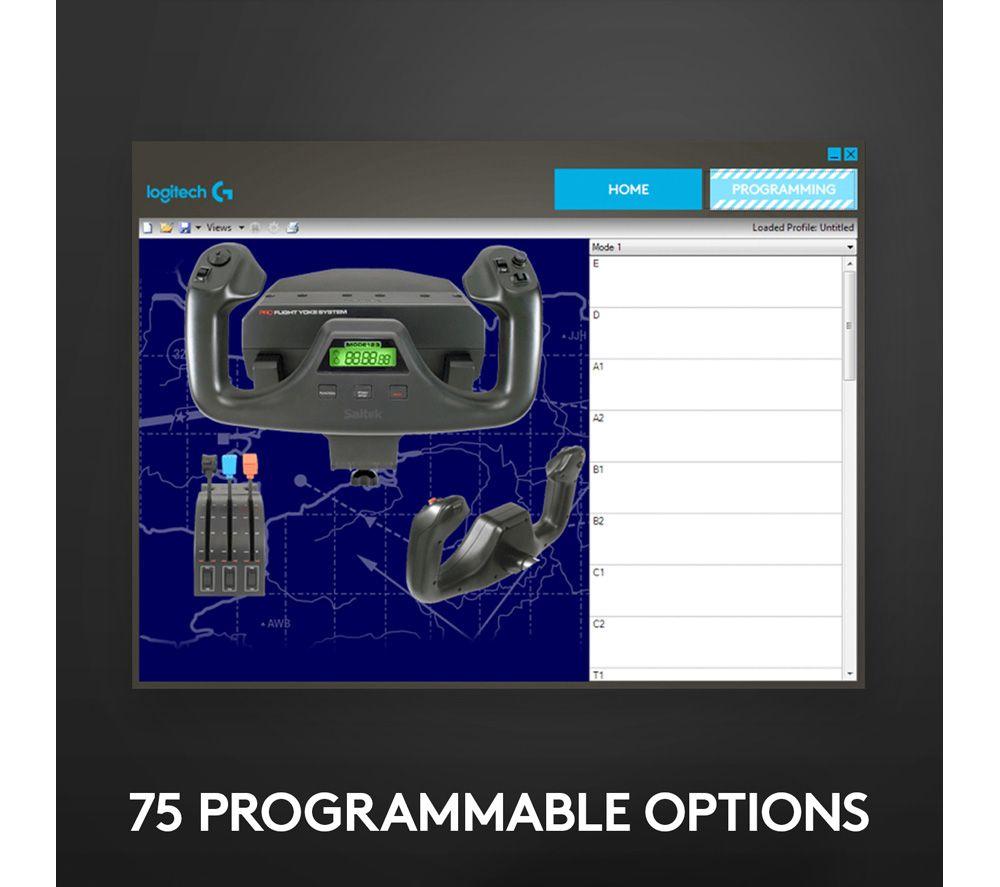 Buy SAITEK The Pro Flight Yoke System | Currys