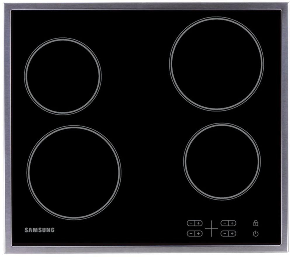 Samsung C61R1AAMST/XEU 57 cm Electric Ceramic Hob – Black, Black