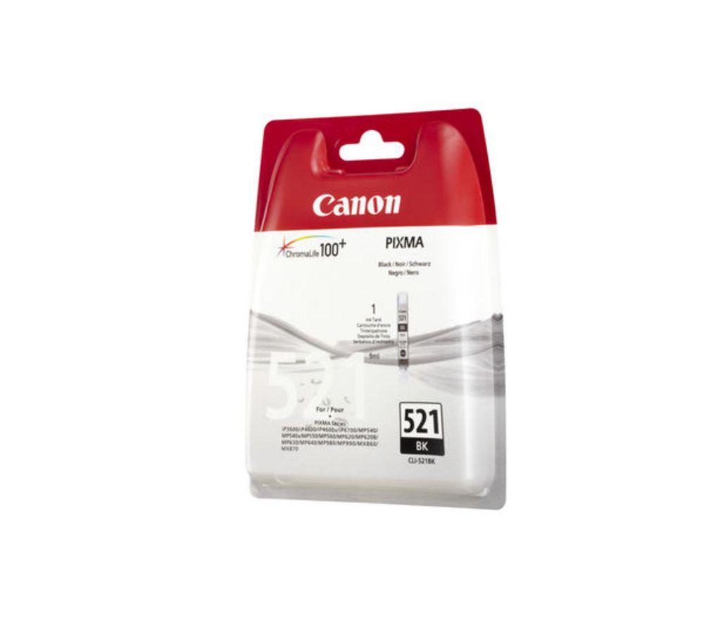 Buy CANON CLI-521 Black Ink Cartridge Currys
