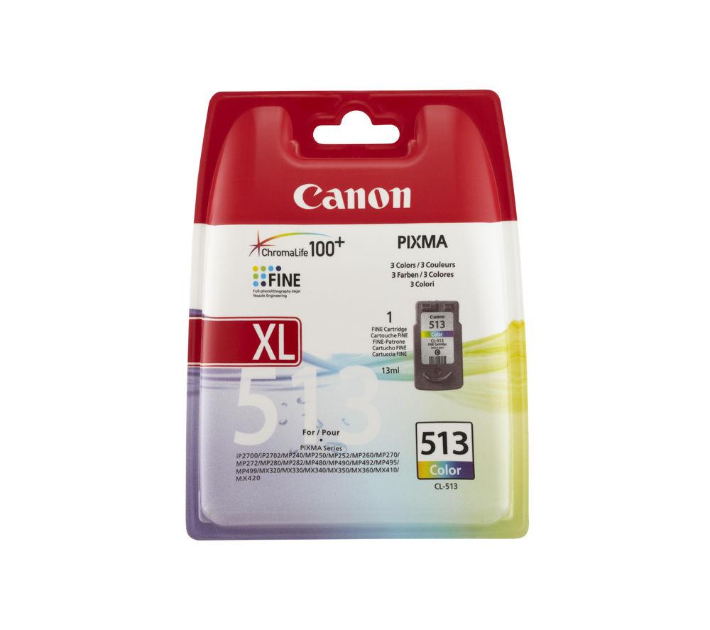 Canon CLI-513 Tri-colour Ink Cartridge, Tri-colour