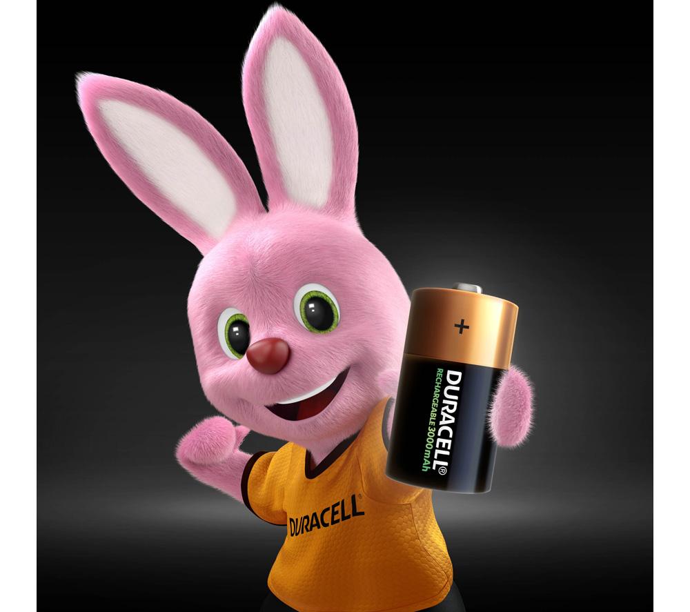 DURACELL LR14/MN1400 Accu C Rechargeable NiMH Batteries - Pack of 2 image number 2 of 6