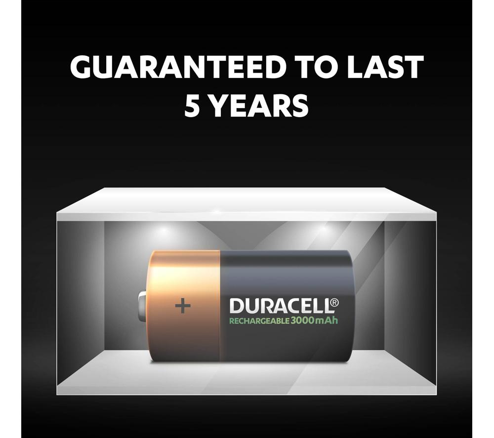 DURACELL LR14/MN1400 Accu C Rechargeable NiMH Batteries - Pack of 2 image number 5 of 6