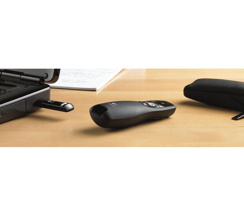 Presentation Clicker Wireless Presenter Remote, PowerPoint Clickers with  Laser Pointer, RF 2.4GHz USB Wireless Presenter Clicker for PowerPoint  Presentations for Mac/Laptop/Computer 