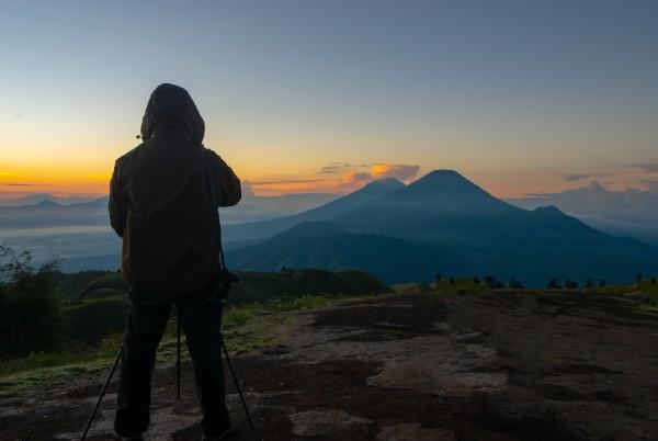 photography hiking sunset mountains landscape