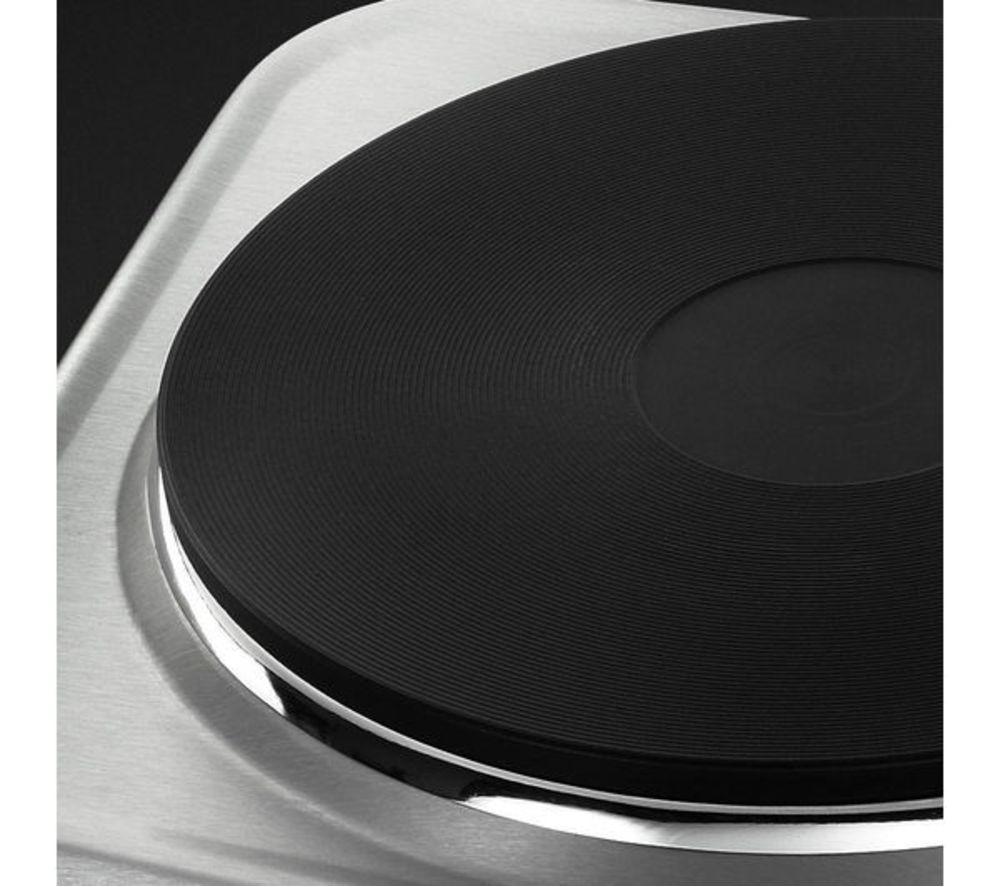 RUSSELL HOBBS 15199 Electric Mini Hob - Stainless Steel image number 4 of 6