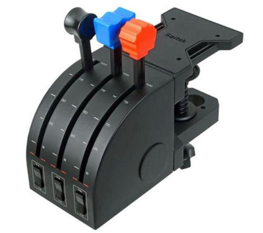 SAITEK by Logitech PZ45 Pro Flight Throttle Quadrant Flight Controller image number 2 of 7