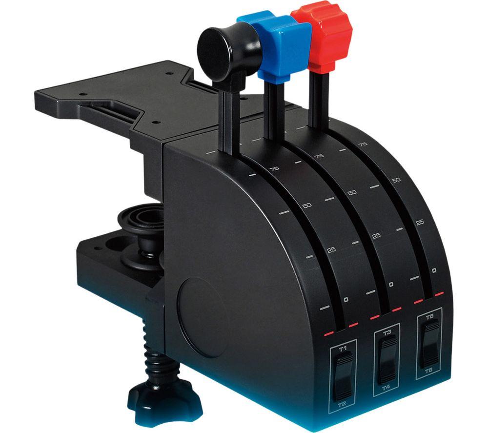 SAITEK by Logitech PZ45 Pro Flight Throttle Quadrant Flight Controller image number 7 of 7