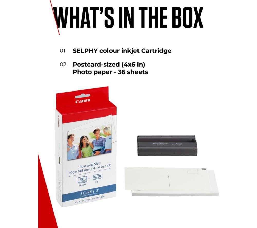 Buy CANON KP-36IP Ink & Paper Set | Currys