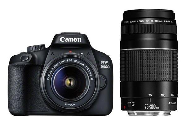 canon eos 4000d dslr camera