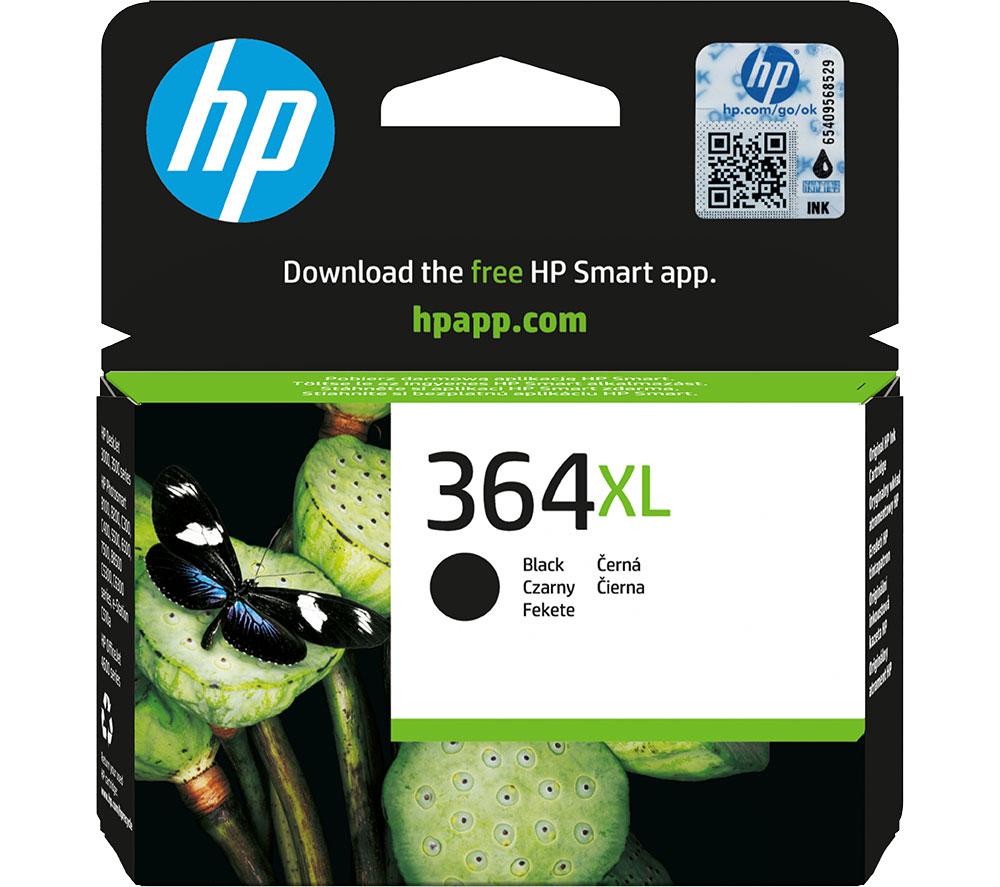 HP 364XL Original Black Ink Cartridge, Black