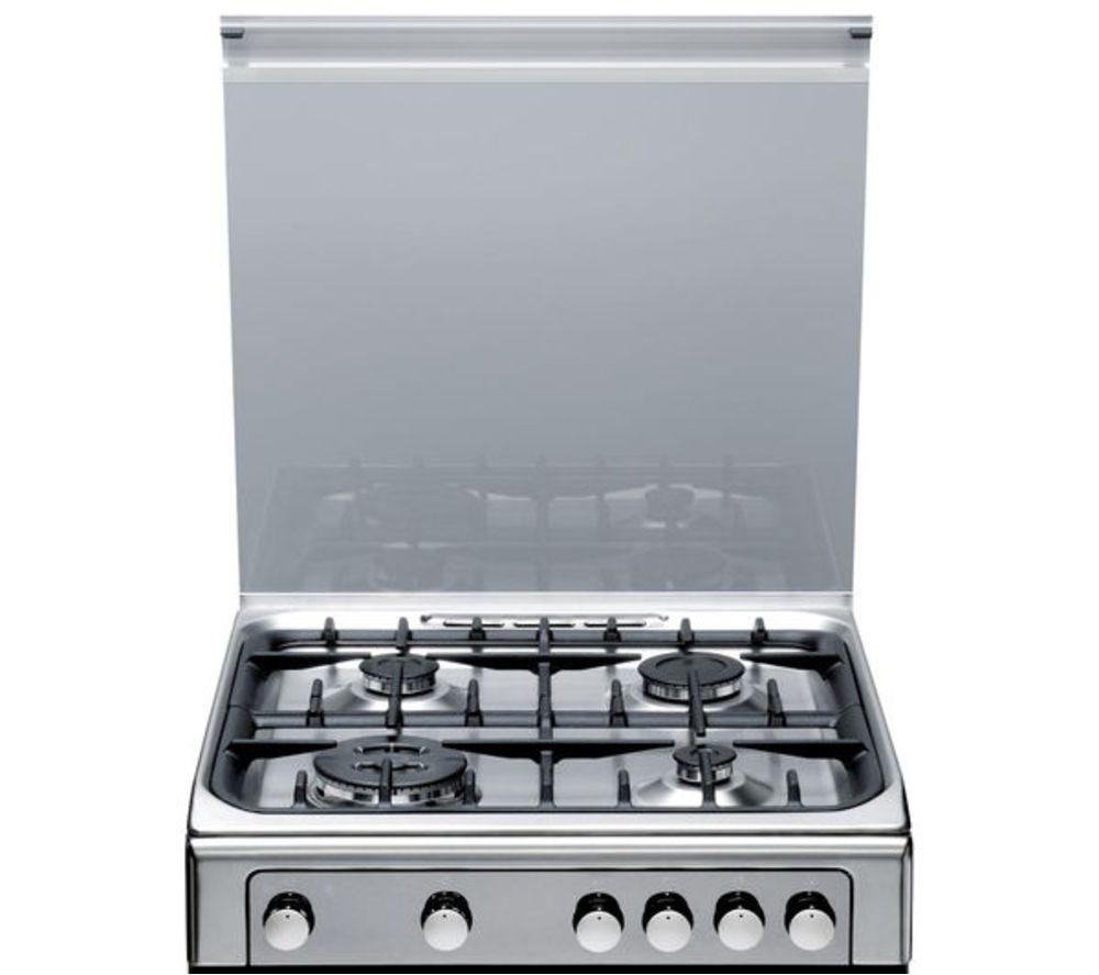 Buy HOTPOINT DHG65SG1CX Gas Cooker Stainless Steel Currys