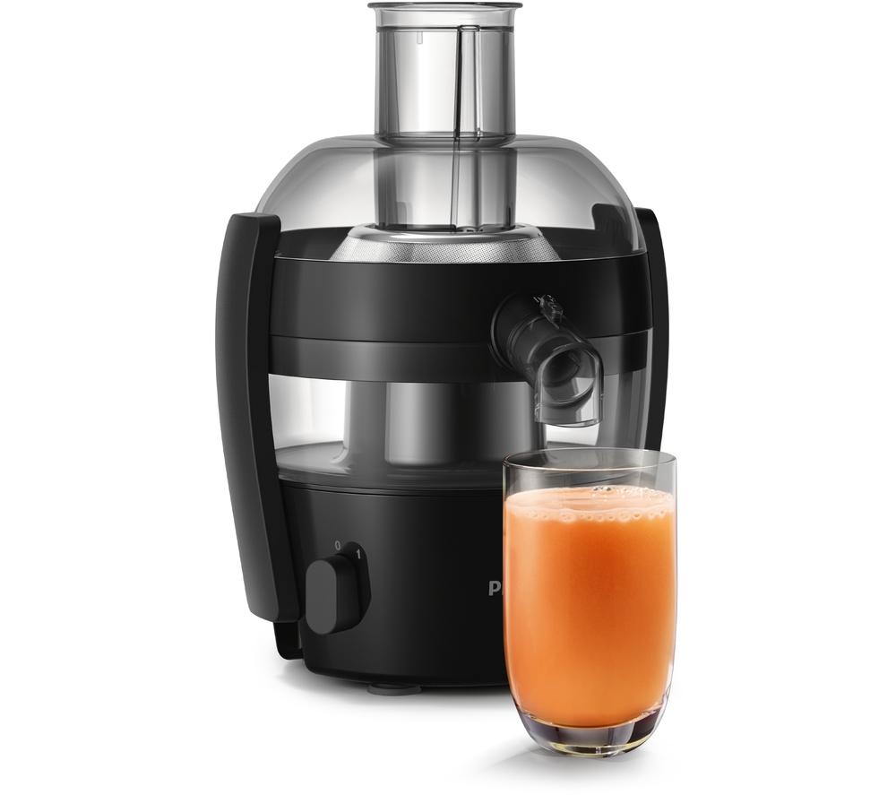 PHILIPS Viva HR1832/01 Juicer - Black, Black