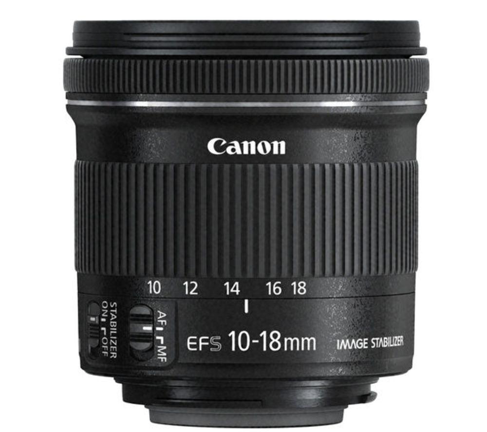 CANON EF-S 10-18 mm f/4.5-5.6 IS STM Wide-angle Zoom Lens image number 2 of 2