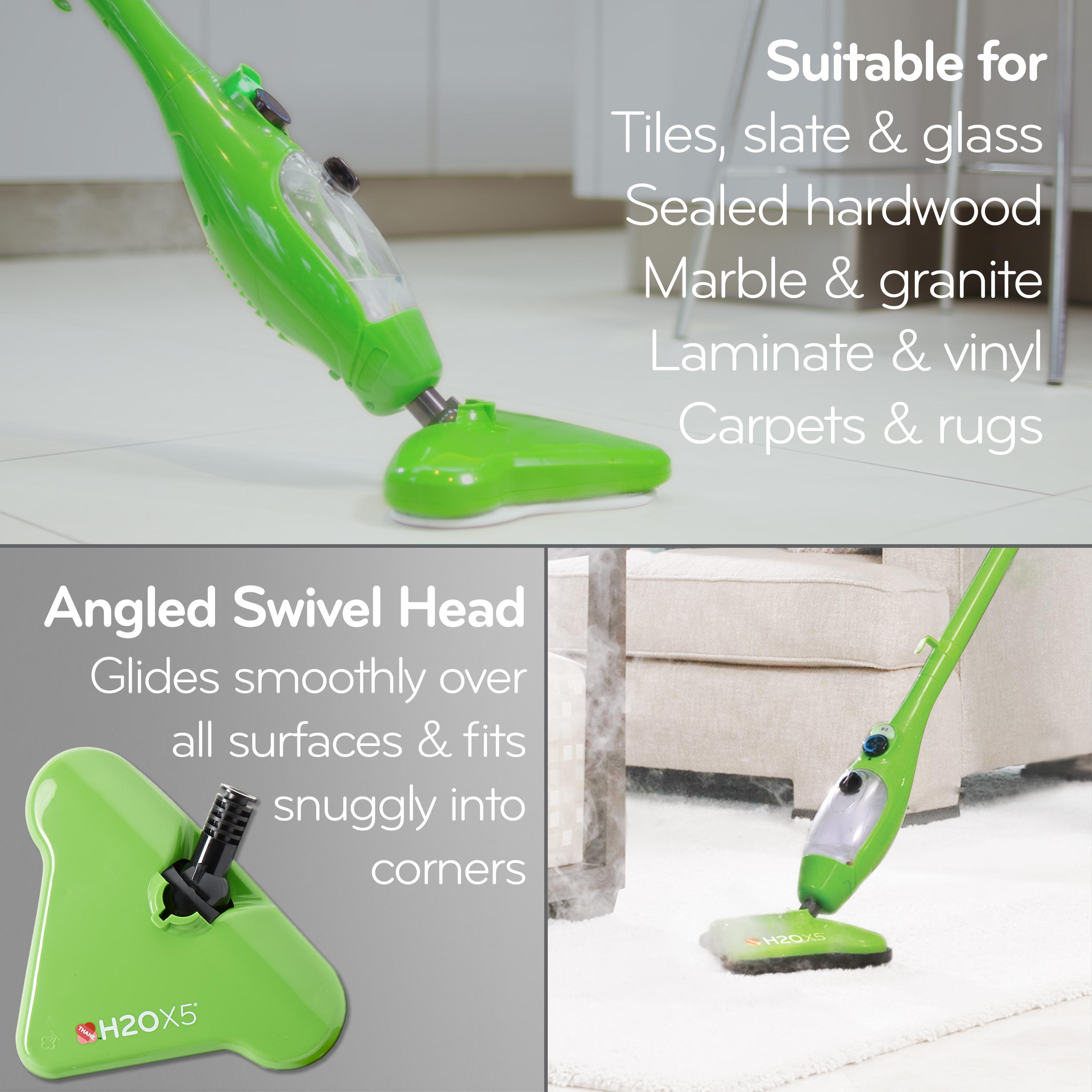 Buy H20 X5 5-in-1 Steam Mop - Green