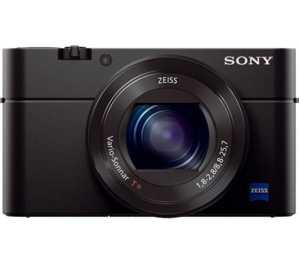 SONY Cyber-shot DSC-RX100 III High Performance Compact Camera - Black image number 5