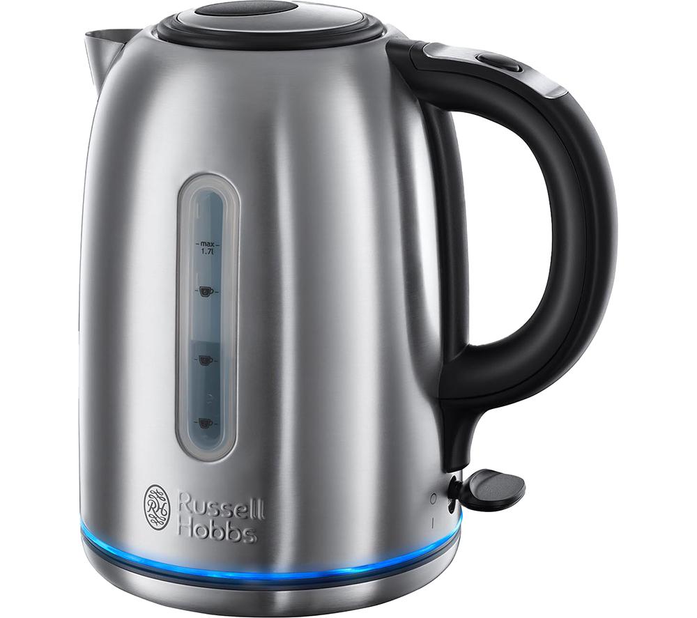 Image of RUSSELL HOBBS Quiet Boil 20460 Jug Kettle - Stainless Steel, Stainless Steel