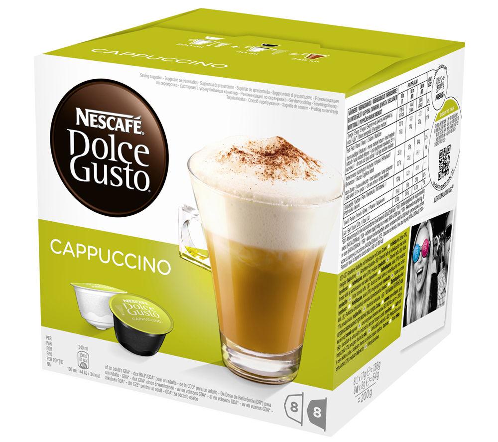 NESCAFE Dolce Gusto Cappuccino - Pack of 8, Green