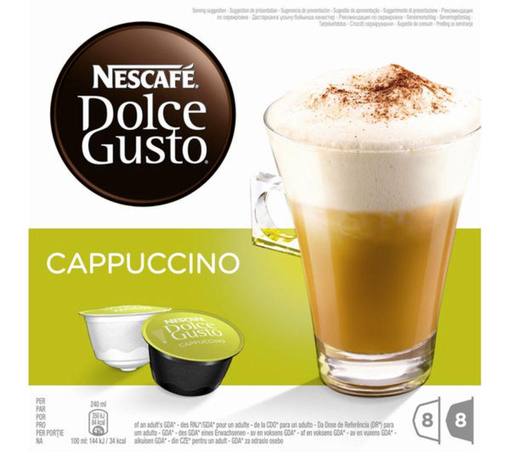  Nescafe Dolce Gusto Cappuccino 8 per pack : Grocery & Gourmet  Food