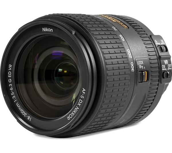 NIKON AF-S DX NIKKOR 18-300 mm f/3.5-6.3G ED VR Telephoto Zoom Lens image number 6