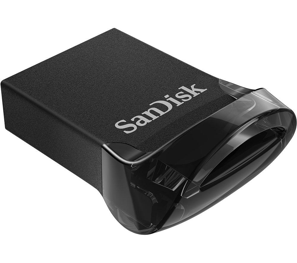 SANDISK Ultra Fit USB 3.1 Memory Stick - 64 GB, Silver image number 2 of 8