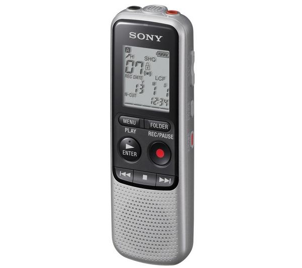 SONY ICDBX140 Digital Voice Recorder - Silver image number 0
