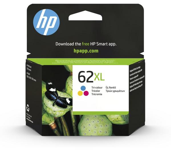 HP 62XL Original Tri-colour Ink Cartridge image number 0