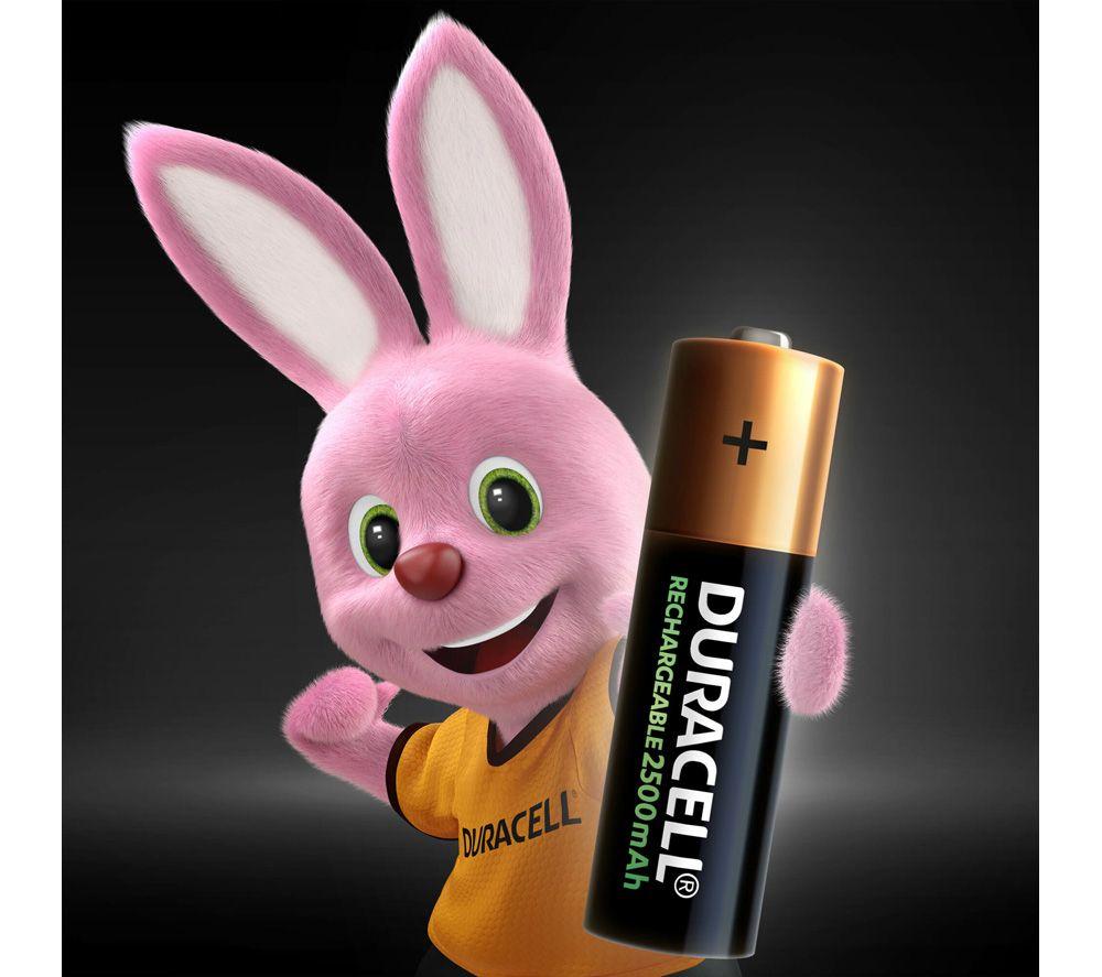 DURACELL AA NiMH Rechargeable Batteries - Pack of 4 image number 2 of 7