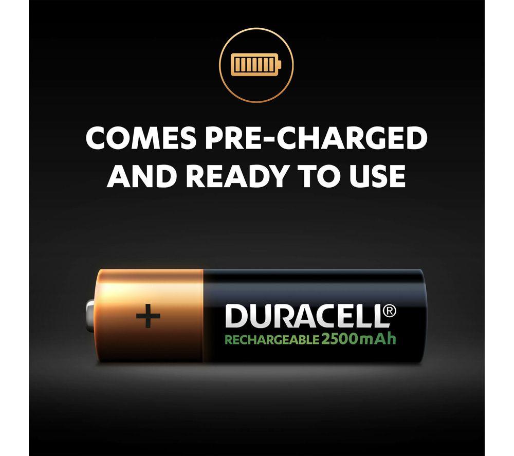 DURACELL AA NiMH Rechargeable Batteries - Pack of 4 image number 5 of 7