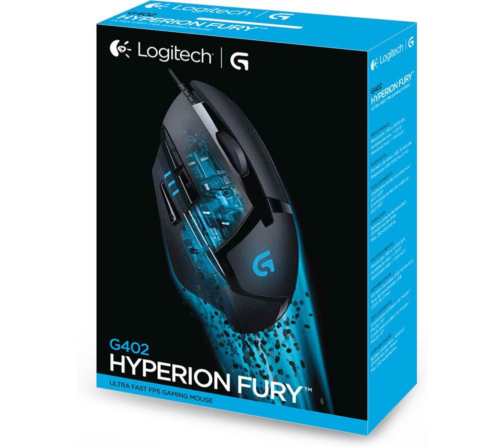 Buy LOGITECH G402 Hyperion Fury FPS Optical Gaming Mouse