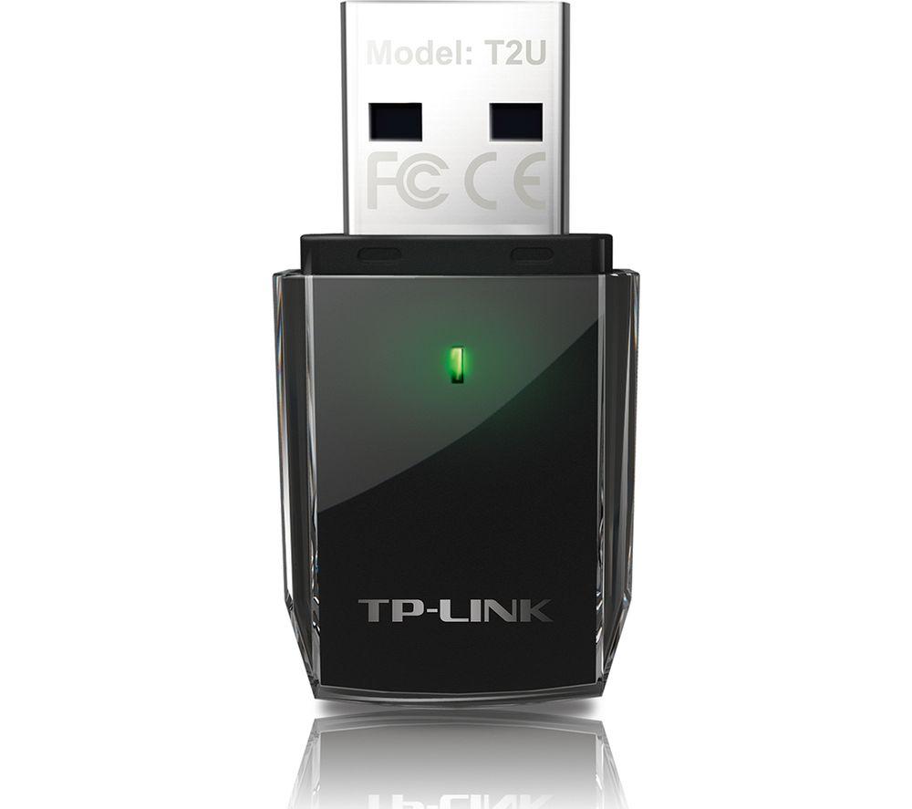 Image of TP-LINK Archer T2U V3 Mini USB Wireless Adapter - AC 600, Dual-band