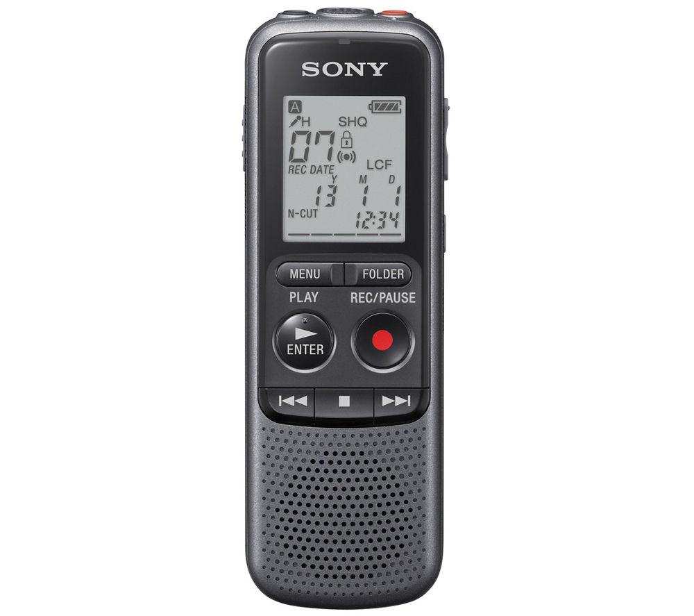 SONY ICD-PX240 Digital Voice Recorder - Black, Black