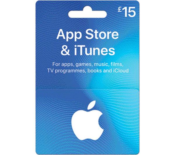ITUNES £15 App Store & iTunes Gift Card image number 0