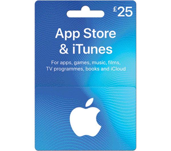ITUNES £25 App Store & iTunes Gift Card image number 0
