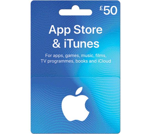 ITUNES £50 App Store & iTunes Gift Card image number 0