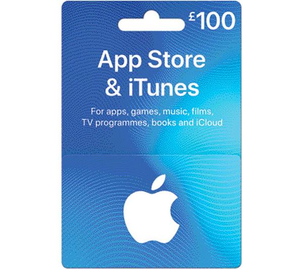 ITUNES £100 App Store & iTunes Gift Card image number 0