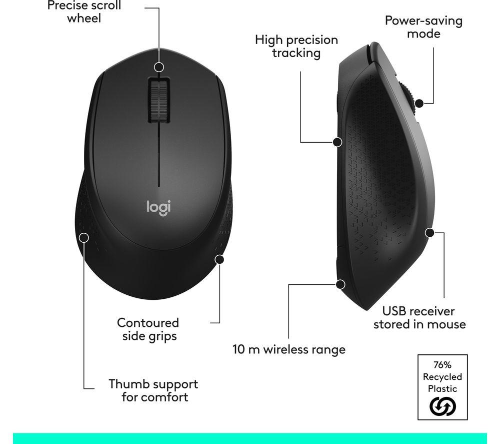 LOGITECH MK345 Wireless Keyboard & Mouse Set image number 8 of 10
