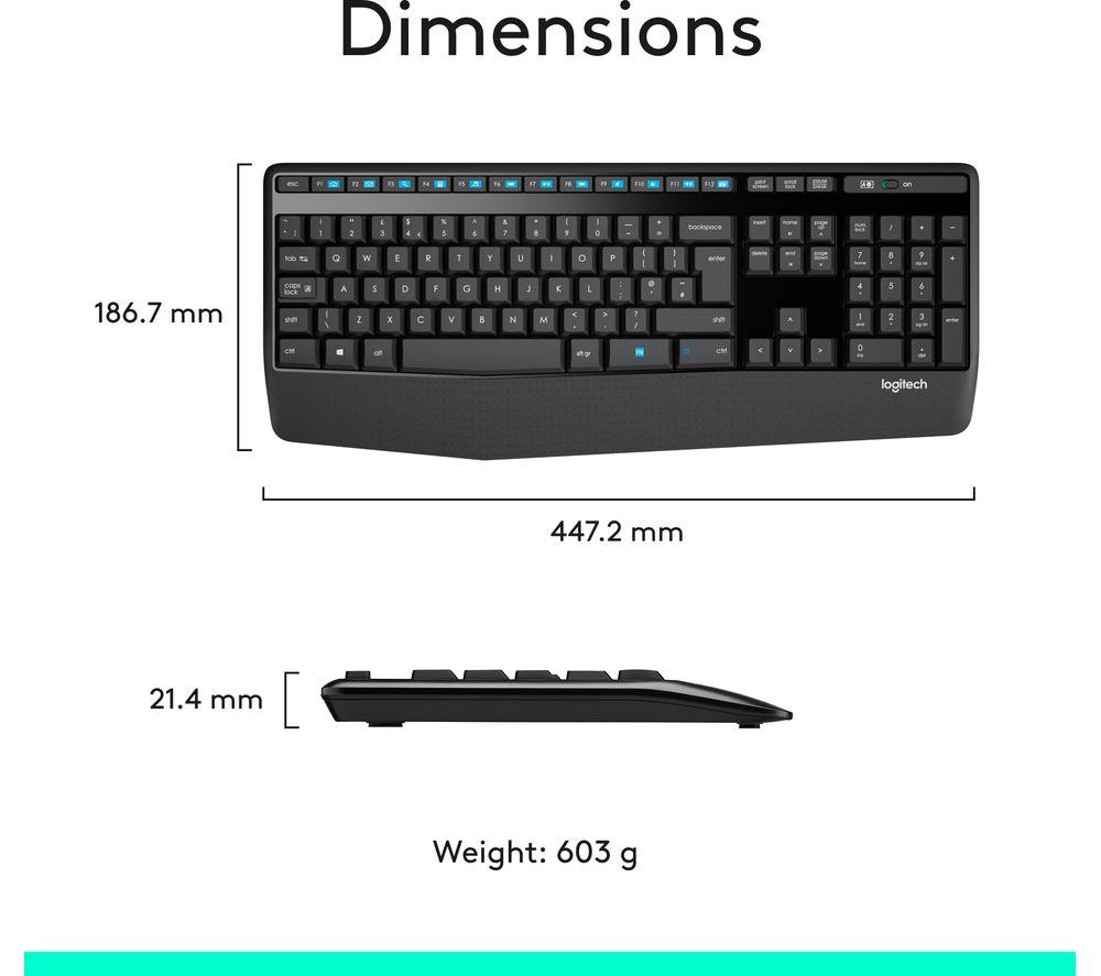 LOGITECH MK345 Wireless Keyboard & Mouse Set image number 9 of 10
